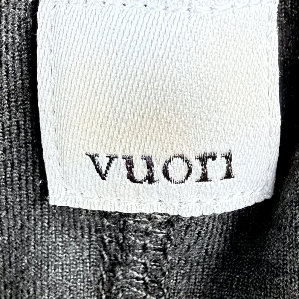 VUORI Lux Henley Jumpsuit Black Long Sleeve Drawstring M/L Athleisure Loungewear - Picture 5 of 11